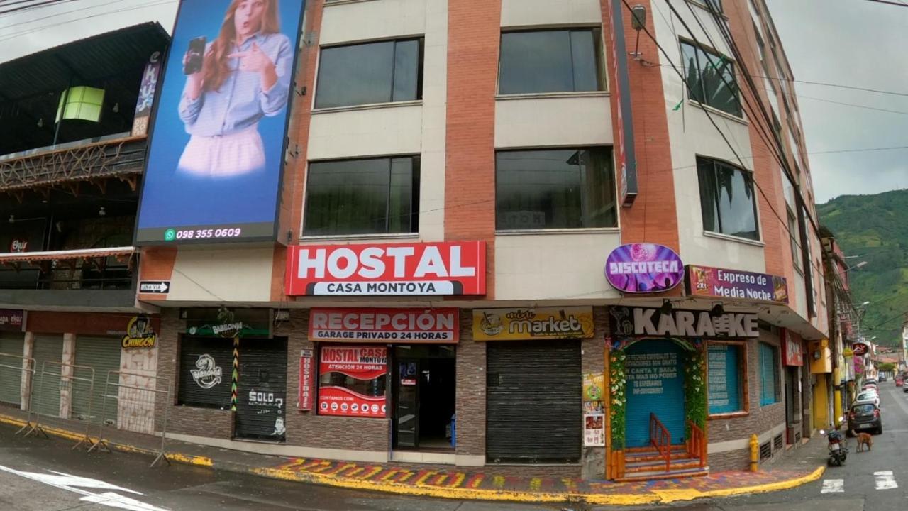Hostal Casa Montoya Baños Dış mekan fotoğraf